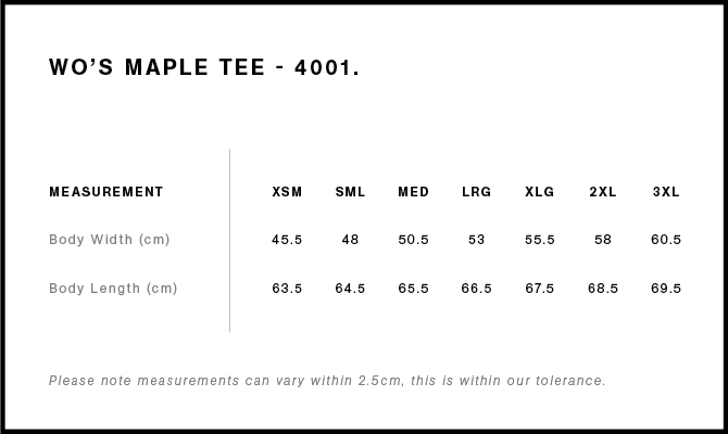 Size guide