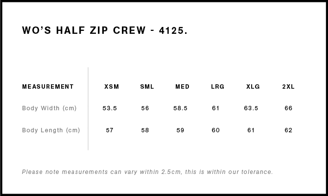 Size guide